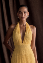 Rückenfreies Spitzenkleid - NURA
