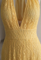 Rückenfreies Spitzenkleid - NURA